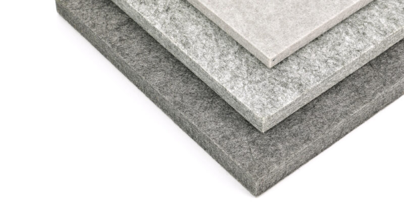Akoestische plaatmaterialen